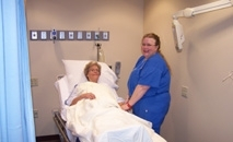 First Patient in New Surgery Center
