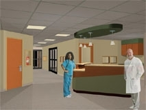 Emergency Room Reception Area