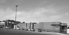 Outside shot of Horn Memorial Hospital