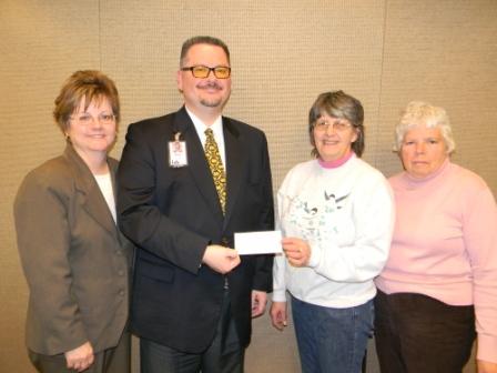 Present in photo from left:  Robin Thornhill, Marc Augsburger, Jane O&apos;Tool, and Susan Miller.
